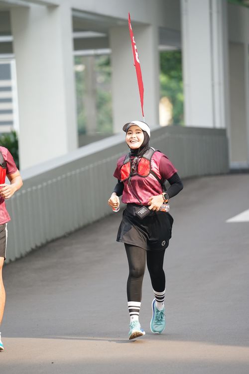 Race photo from Assurance Fun Run 2024