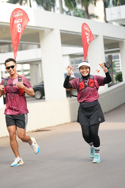 Race photo from Assurance Fun Run 2024