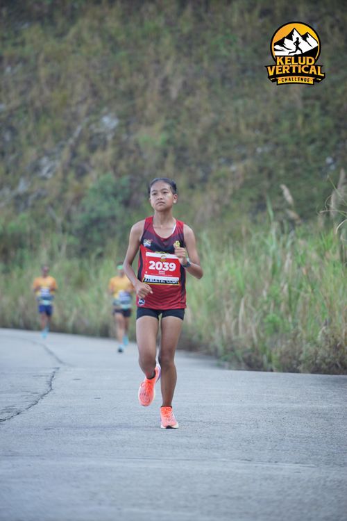 Race photo from Kelud Vertical Challenge 2024