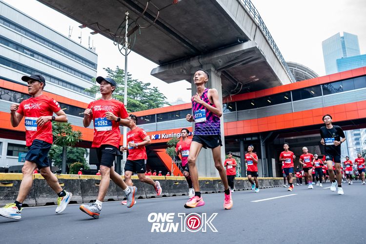 Race photo from ONE RUN 10K 2025