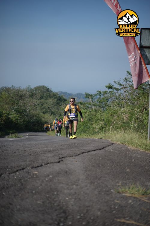 Race photo from Kelud Vertical Challenge 2024