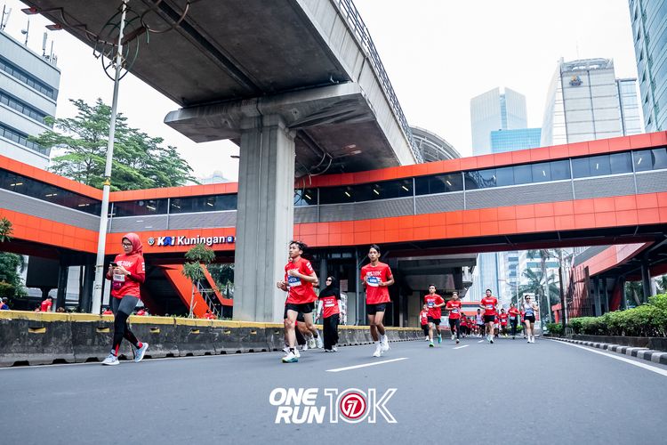 Race photo from ONE RUN 10K 2025