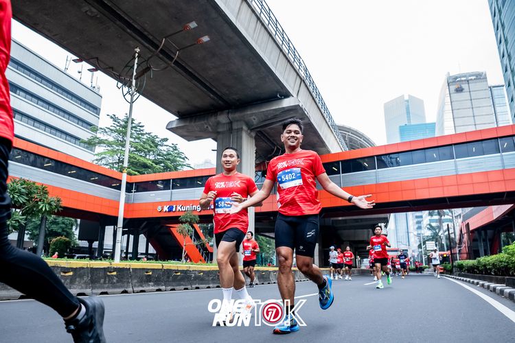 Race photo from ONE RUN 10K 2025