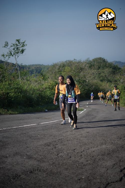 Race photo from Kelud Vertical Challenge 2024