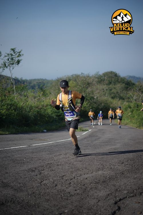 Race photo from Kelud Vertical Challenge 2024