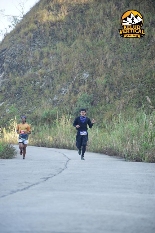 Race photo from Kelud Vertical Challenge 2024