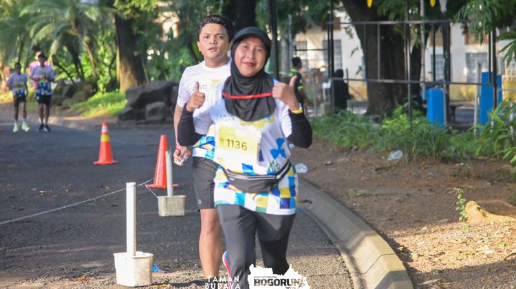 Race photo from Taman Budaya x BOGORUN 2025