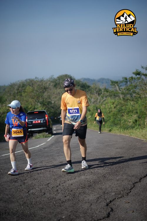 Race photo from Kelud Vertical Challenge 2024