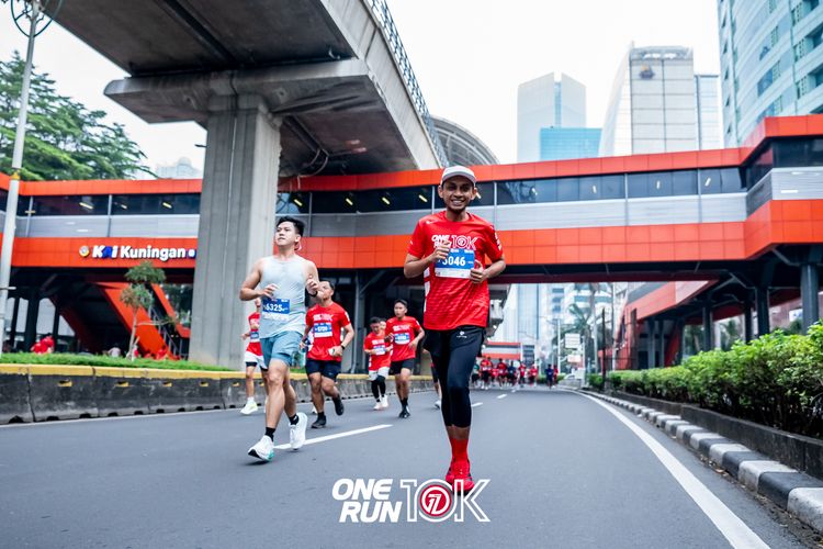 Race photo from ONE RUN 10K 2025