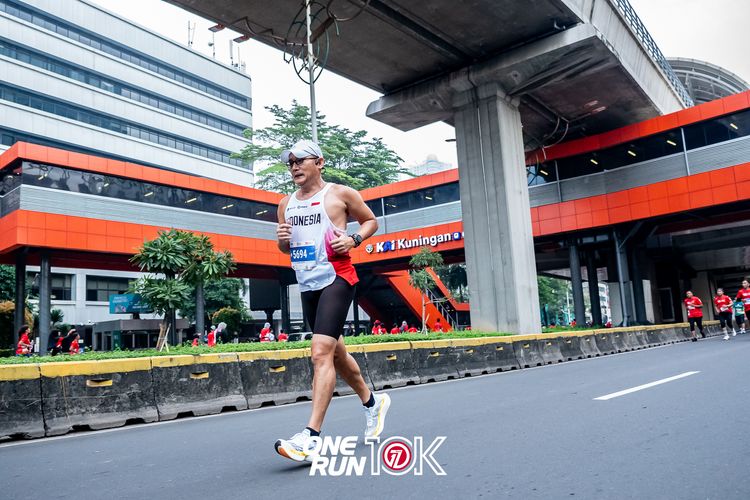 Race photo from ONE RUN 10K 2025