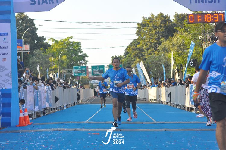 Race photo from Jabar Run 10K 2024