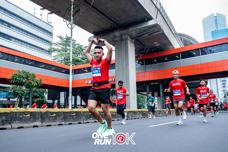Race photo from ONE RUN 10K 2025