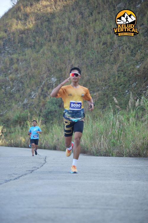 Race photo from Kelud Vertical Challenge 2024