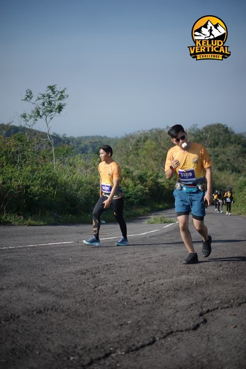 Race photo from Kelud Vertical Challenge 2024