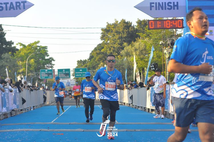 Race photo from Jabar Run 10K 2024