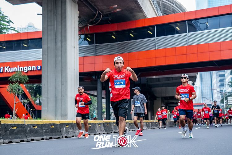 Race photo from ONE RUN 10K 2025