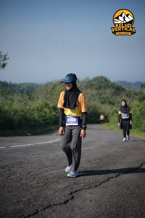 Race photo from Kelud Vertical Challenge 2024