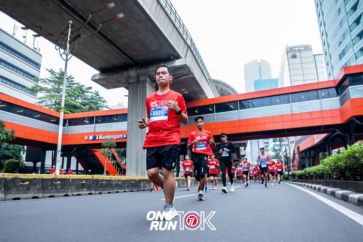 Race photo from ONE RUN 10K 2025