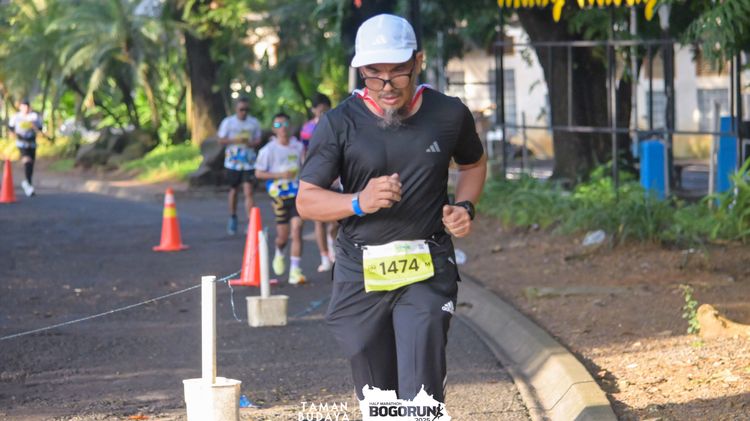 Race photo from Taman Budaya x BOGORUN 2025