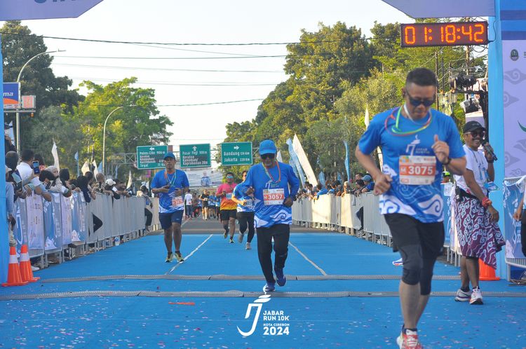 Race photo from Jabar Run 10K 2024