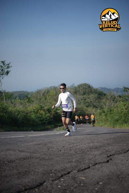 Race photo from Kelud Vertical Challenge 2024