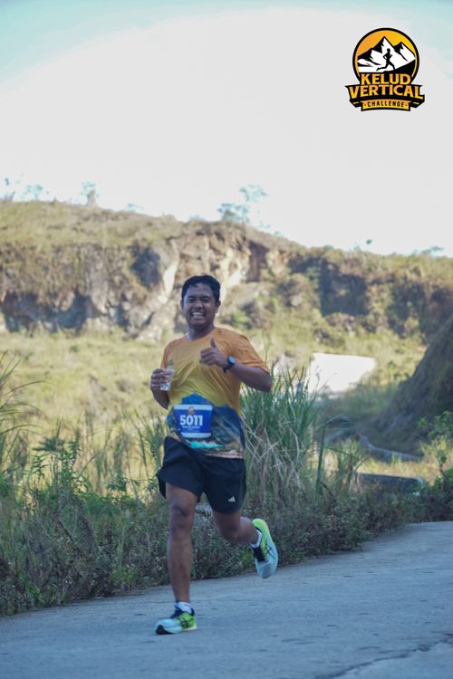 Race photo from Kelud Vertical Challenge 2024
