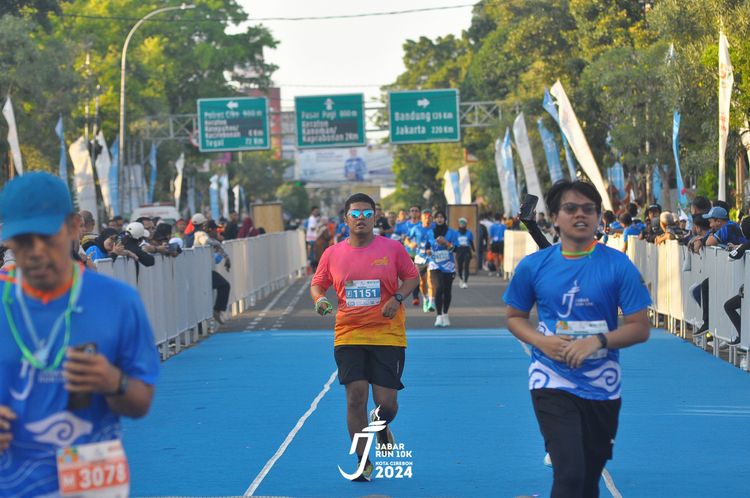 Race photo from Jabar Run 10K 2024