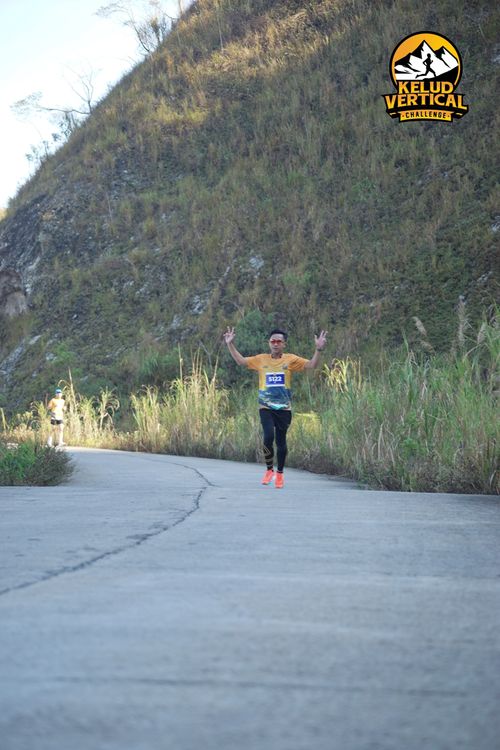 Race photo from Kelud Vertical Challenge 2024