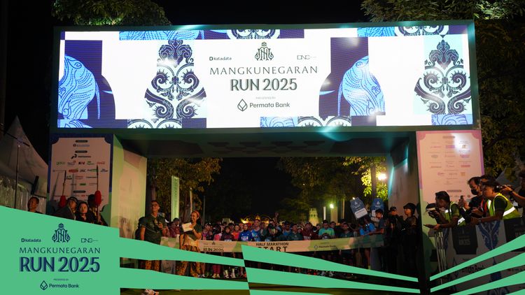 Race photo from Mangkunegaran Run 2025