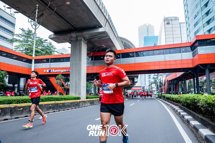 Race photo from ONE RUN 10K 2025