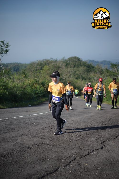 Race photo from Kelud Vertical Challenge 2024