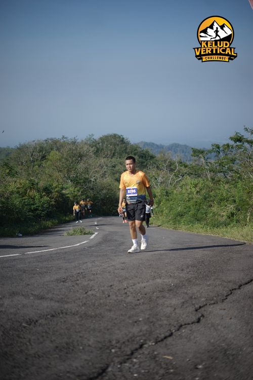 Race photo from Kelud Vertical Challenge 2024