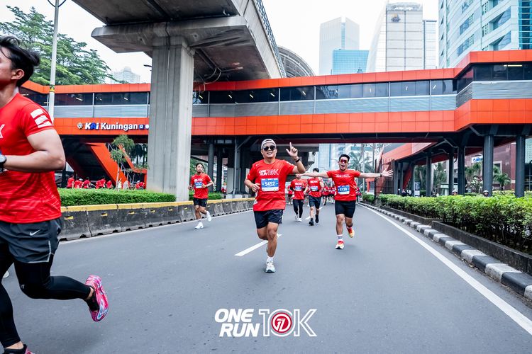 Race photo from ONE RUN 10K 2025