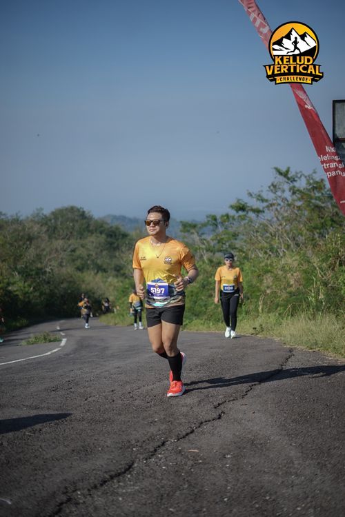Race photo from Kelud Vertical Challenge 2024
