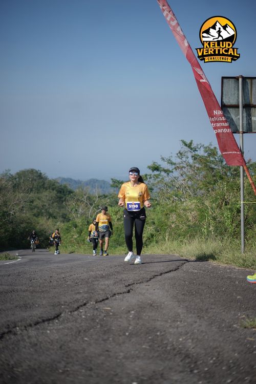 Race photo from Kelud Vertical Challenge 2024