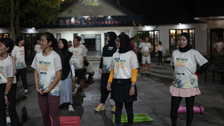 Race photo from ISC - Arutmin Borneo Run 