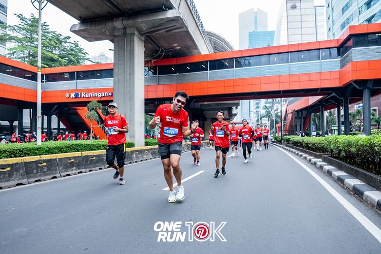 Race photo from ONE RUN 10K 2025