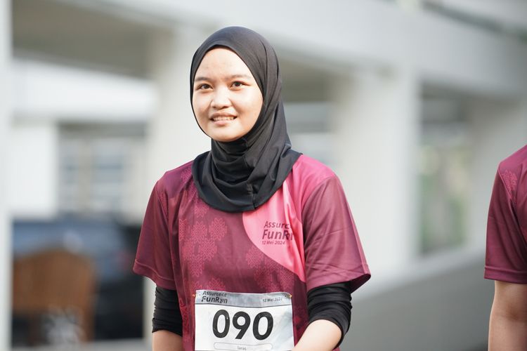 Race photo from Assurance Fun Run 2024