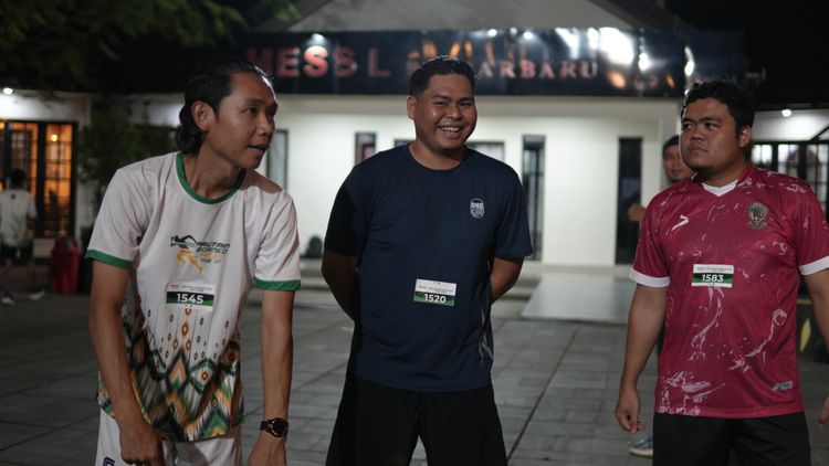 Race photo from ISC - Arutmin Borneo Run 