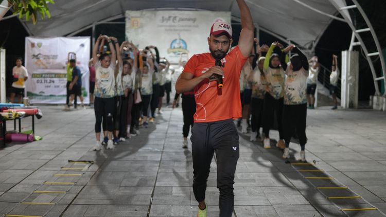 Race photo from ISC - Arutmin Borneo Run 