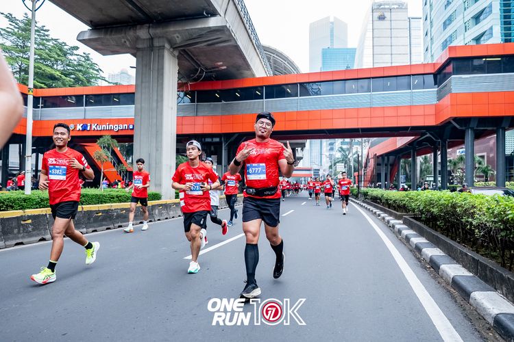 Race photo from ONE RUN 10K 2025