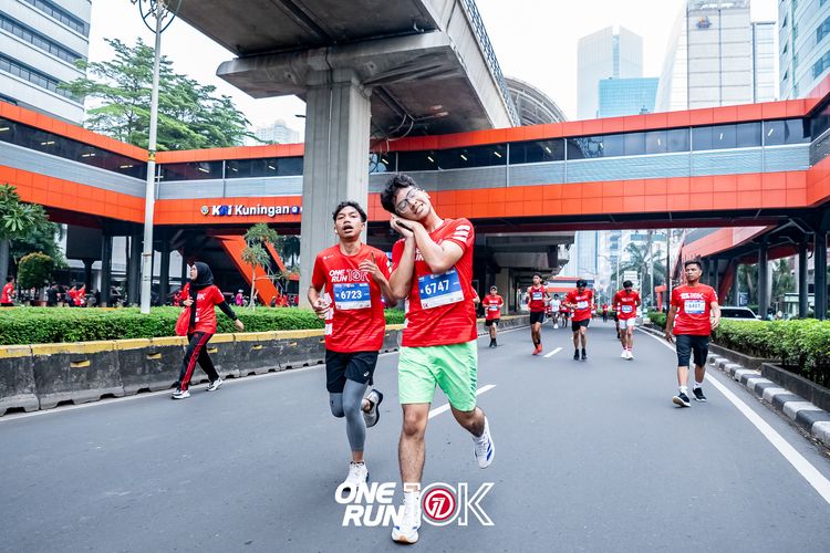 Race photo from ONE RUN 10K 2025