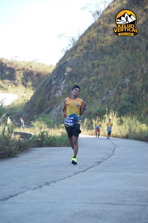 Race photo from Kelud Vertical Challenge 2024
