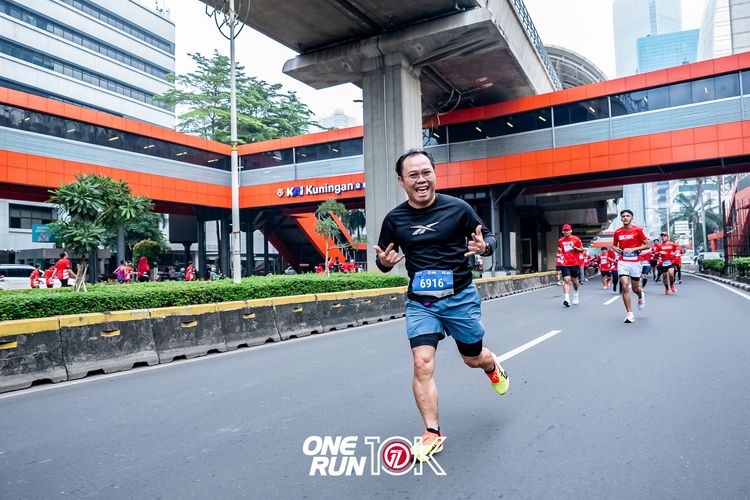 Race photo from ONE RUN 10K 2025