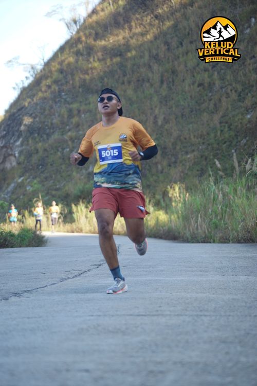 Race photo from Kelud Vertical Challenge 2024