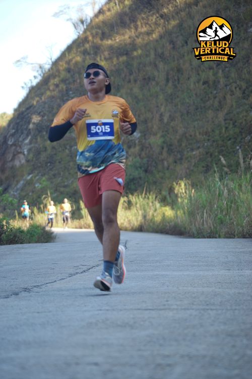Race photo from Kelud Vertical Challenge 2024