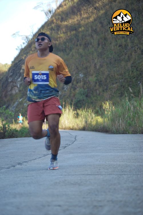 Race photo from Kelud Vertical Challenge 2024