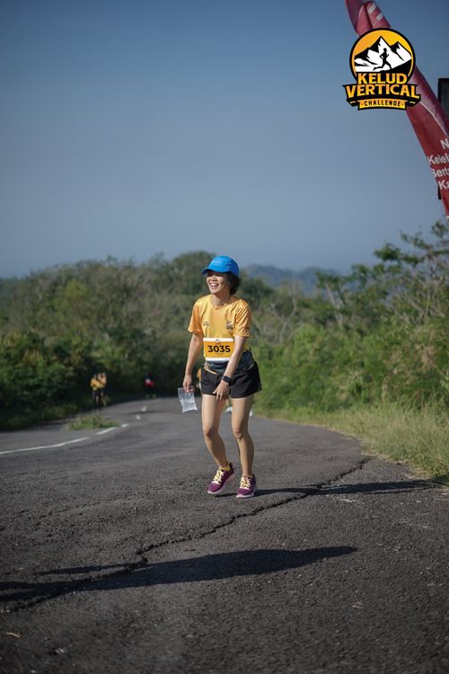Race photo from Kelud Vertical Challenge 2024