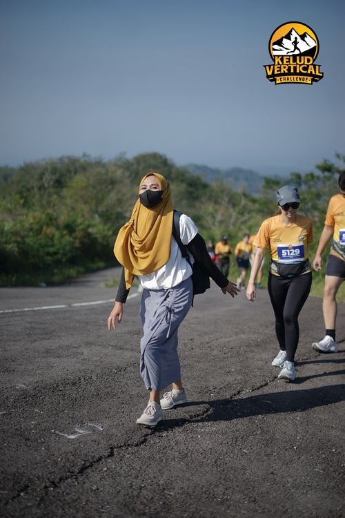 Race photo from Kelud Vertical Challenge 2024