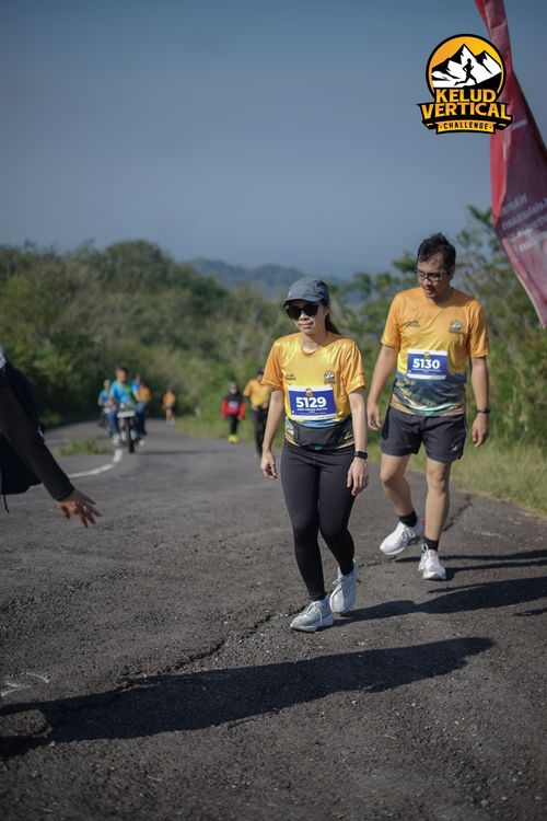Race photo from Kelud Vertical Challenge 2024